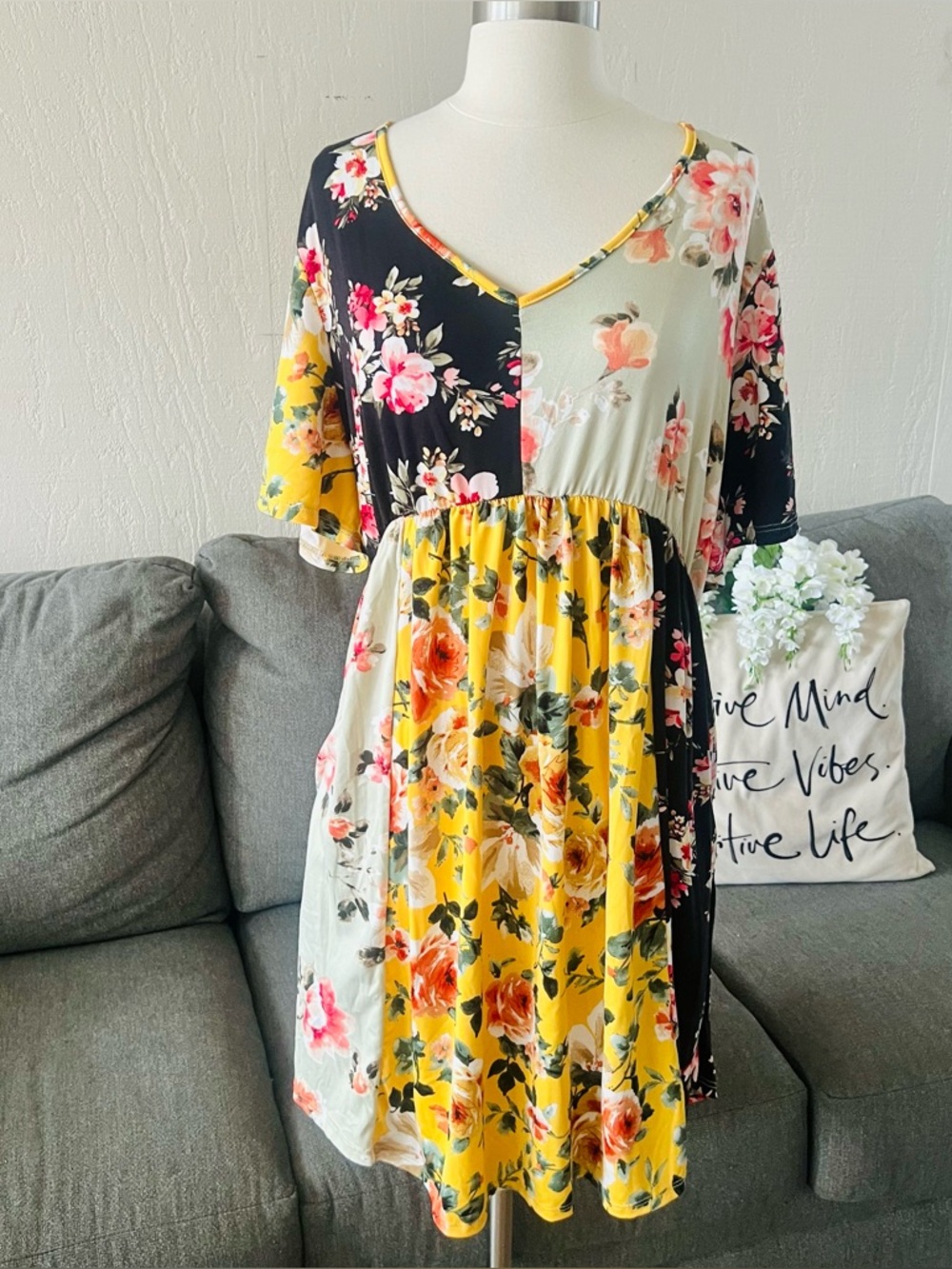 Floral Patchwork Haptics By Holly Harper Dress